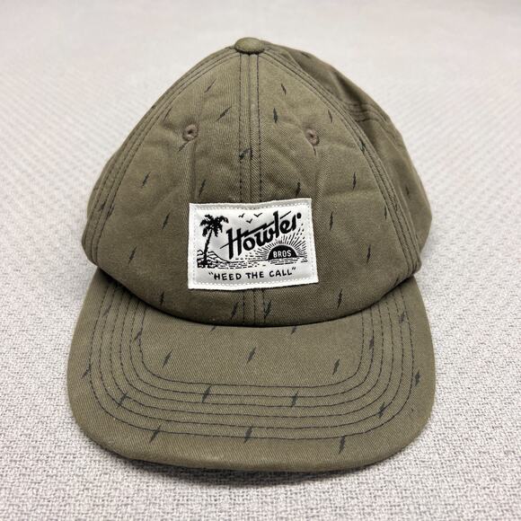 Howler Brothers Hat Adult Green Lightning Bolt Logo Heed The Call Snapback - Picture 1 of 7